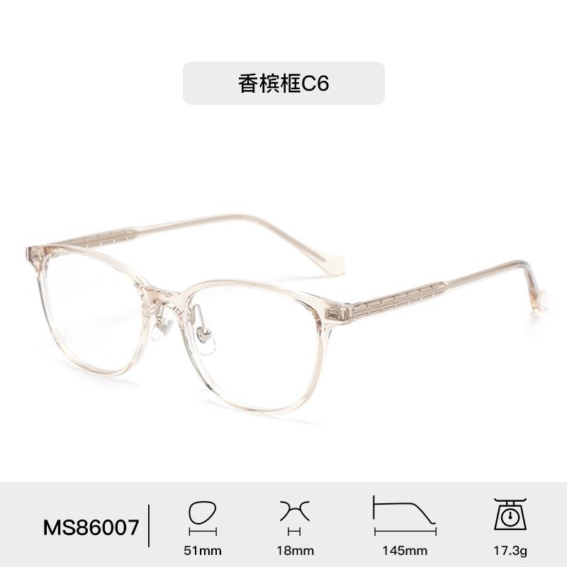 

Casual Fashion Ultra Light Transparent Optical Anti Blue Light Glasses Men s and Women s Personalized Decorative Eyeglass Frame