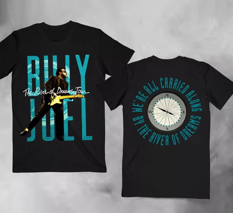Vintage 1993 Billy Joel Tour T-shirt size S-5XL M