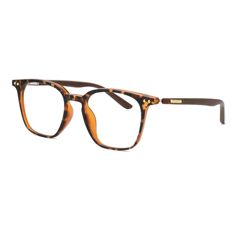 Square Metal Rice Nail Frame Men Prescription Custom Presbyopia Glasses Women Optical Photochromic Anti Blue Ray Myopia Eyewear