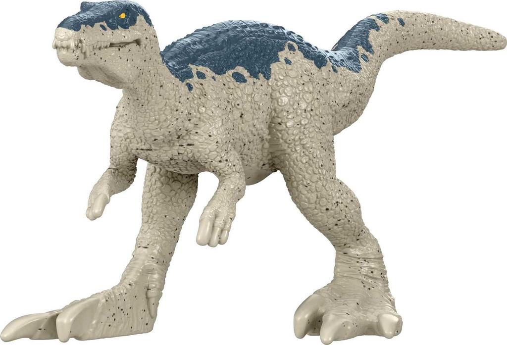 Mattel Jurassic World New Dominators Minifigure Limited Edition 4 Dinosaurs 1 Human Total of 5 Figures GWP72 Multi-Pack (Includes Carnotaurus) - +