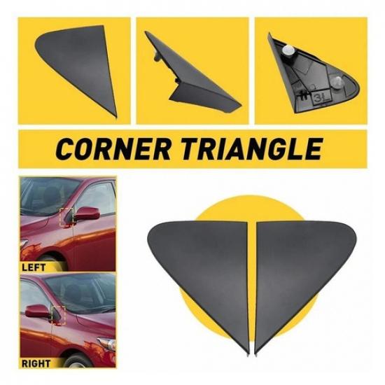 Reversing Triangle Plate Trim Cover 60117-02060 60118-02060 for
