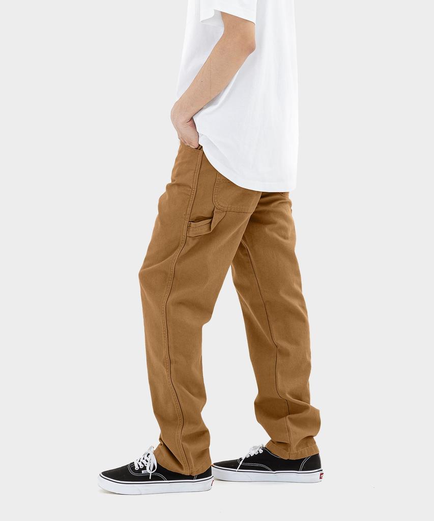 DICKIES Duck Canvas Carpenter Pants Brown Duck