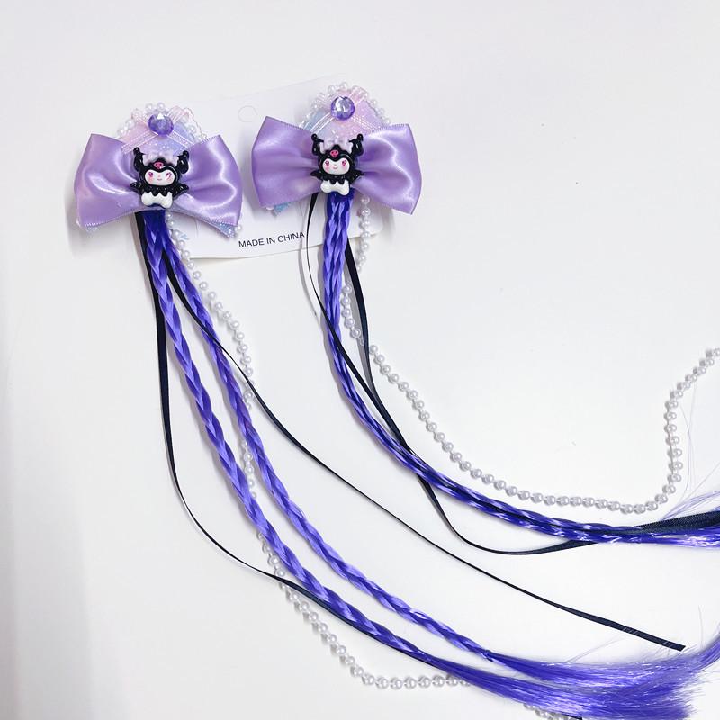 Frozen Elsa Hair Clips - No Damage Hair Bows for Girls