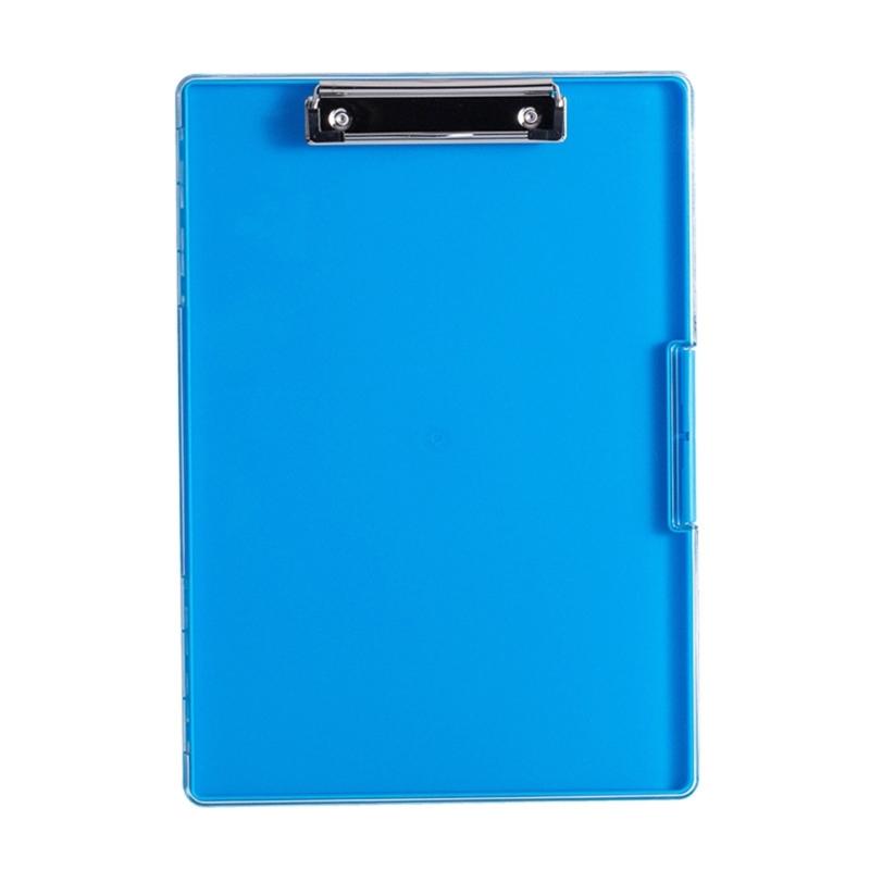 Clipboard with Double Layer File Case Portable Document Organiser Water Resistant File Storage Case for Office School