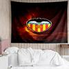 Valencia Cf Crest Design Tapestry Accessories Playroom Tapestry, for Bedroom,Livingroom, dormitory Room Wall Decor Fan Birthday Gifts