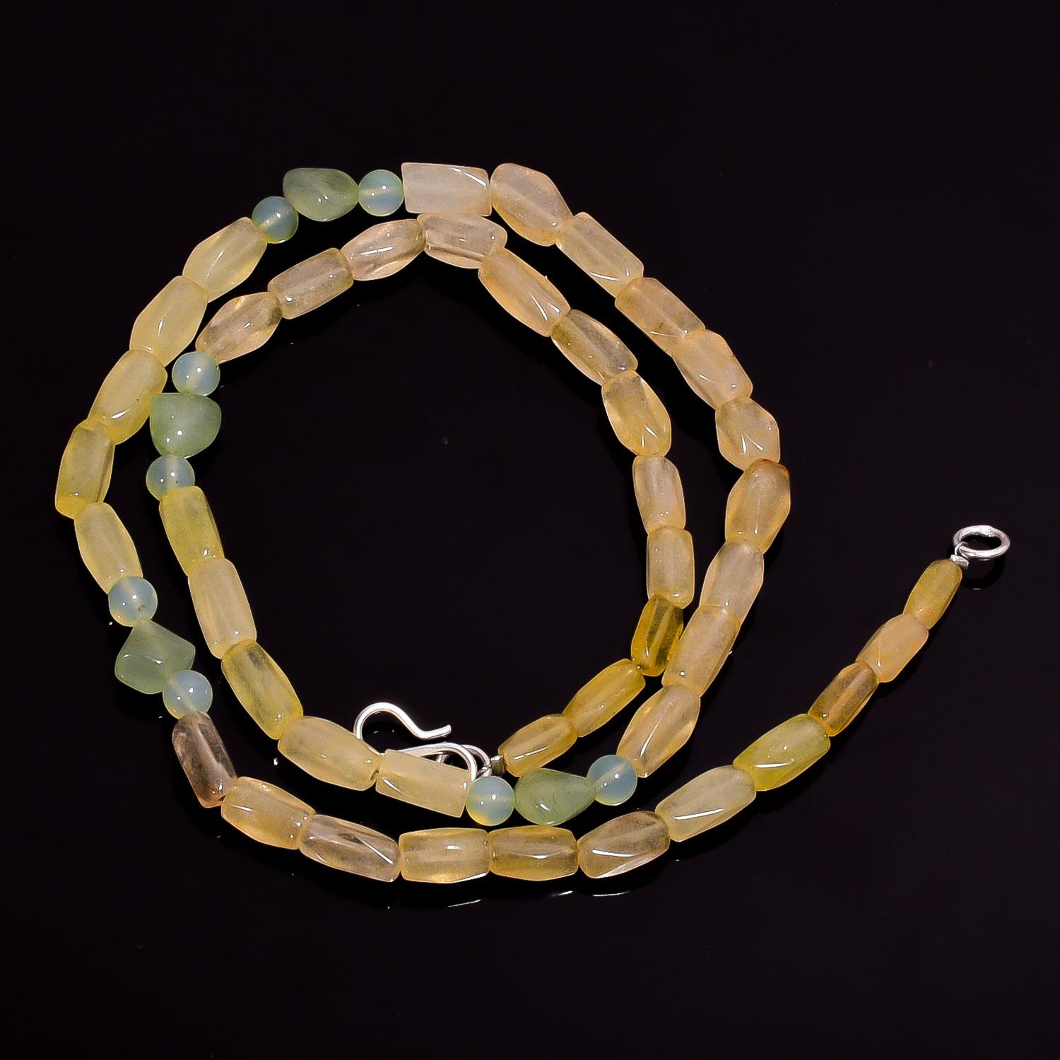 

Натуральный Мульти Авантюрин Драгоценный Камень Микс Формы Гладкие Бусины Ожерелье 17 UB-4119 UB-4119