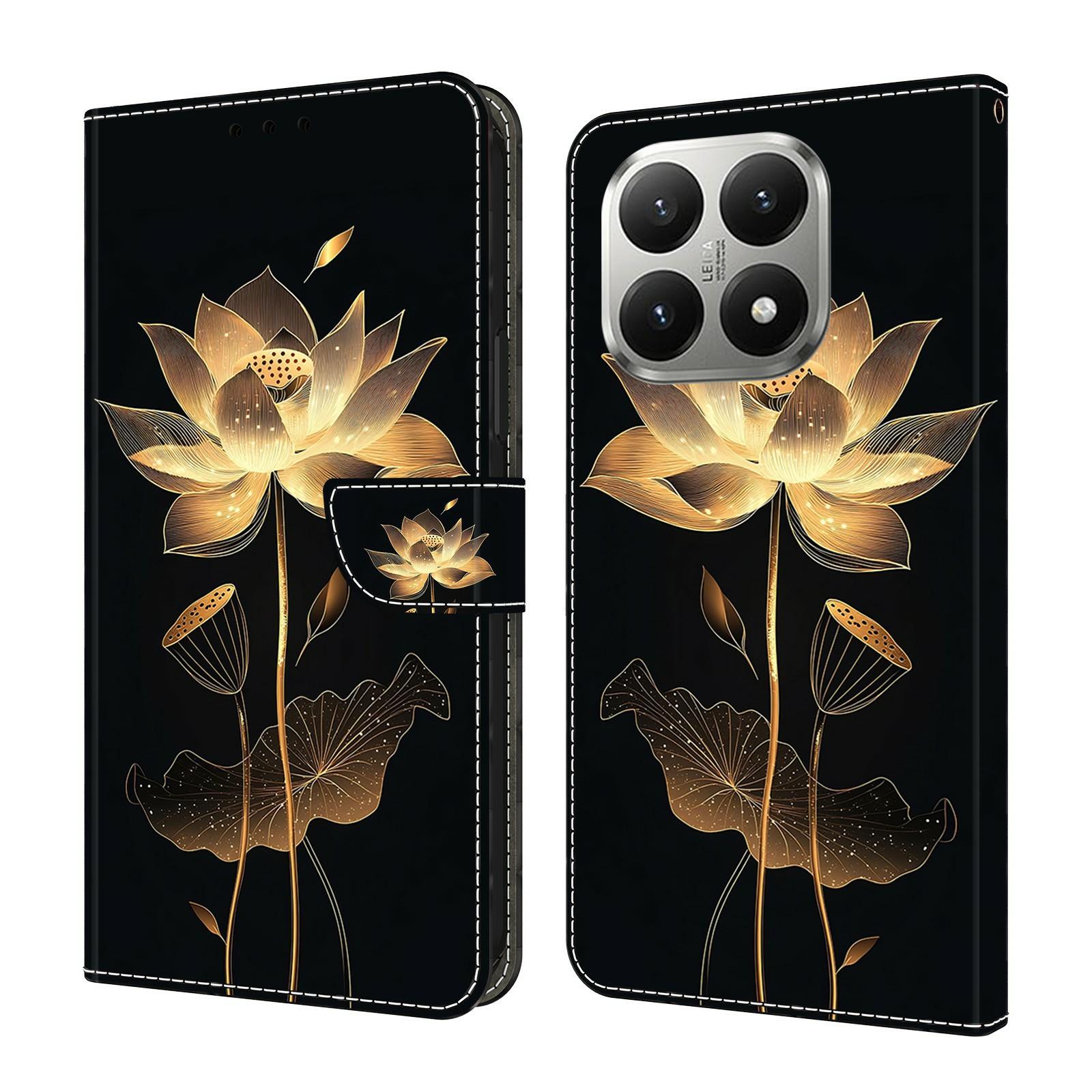 

Для Xiaomi 15T Чохол-гаманець Складана підставка Шкіряна кришка-книжка з друкованим візерунком