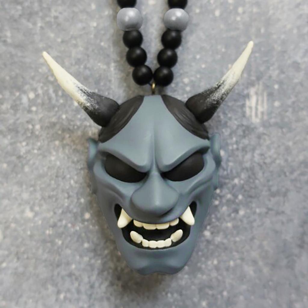 -Kabuto Helmet / Hannya Japanese Car Rear View Mirror Charm