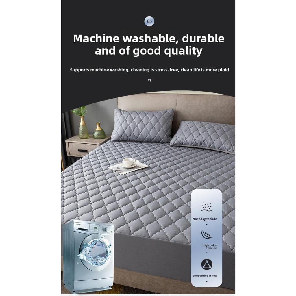 Ultraweicher Kühlender Wasserdichter Matratzenschoner, Schmutzabweisend und Knitterarm - Sehr Gut Geeignet für Schlafzimmer und Hotelmatratzenschutz