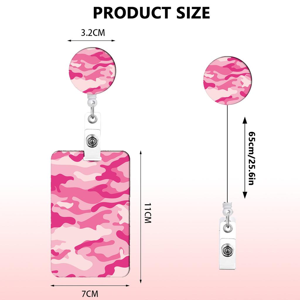 Camouflage Id Badge Holder Camouflage Retractable Clip Id Holder Camouflage Lanyard Set Lanyard And Id Card Holder