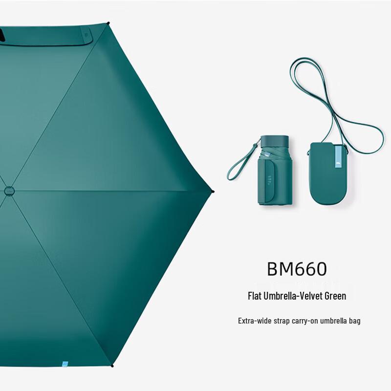 Beneunder Mini 6-Fold Crossbody UV Protection Umbrella
