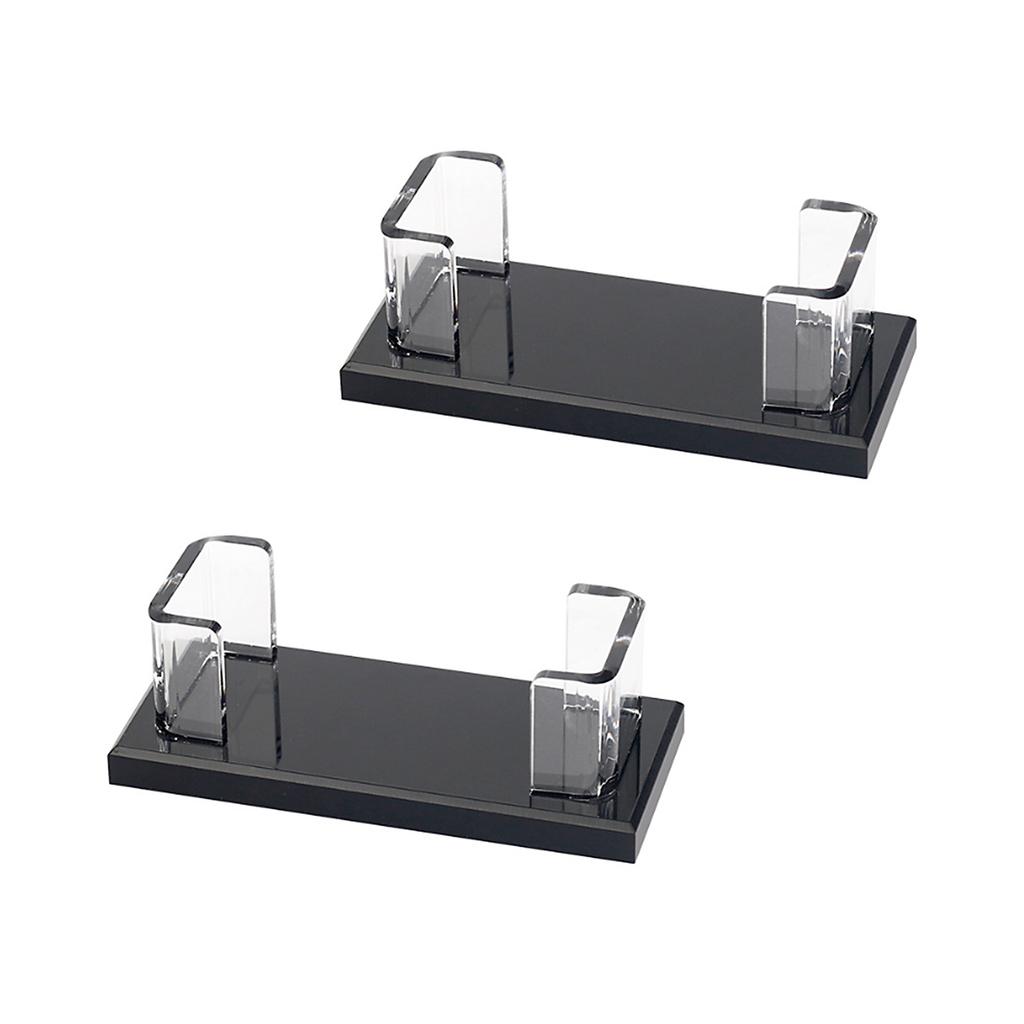 Acrylic Business Card Holder High Capacity Organizer Name Card Storage Stand For Office Meetings And Professional Use