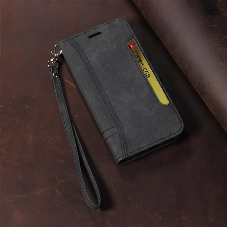 Luxury Leather Flip Phone Case for Samsung Galaxy S20 S21 FE S22 Plus S23 S24 Ultra Magnetism Shockproof Wallet Bracket Cover