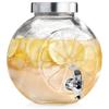 Jar Jar for Drinks with a Tap Glass for Drinks Lemonade Lemon 5.4L ORION 143793