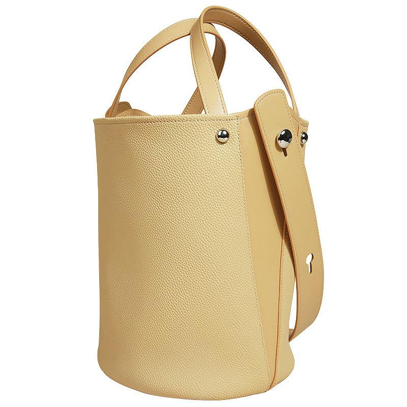 

Premium foreign gas bucket bag large-capacity vegetable basket bag women s 2025 new spring and summer shoulder portable women s bag