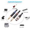 XLR Female to Dual 1/4 inch Y Splitter Cable,Female XLR to Double 6.35mm Mono TS Plug Mic Audio Converter Adapter Cord