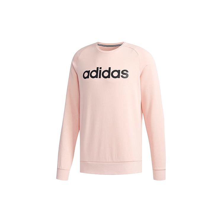 Мужские свитшоты Adidas Neo Розовые С круглым вырезом Умеренный Обычный DT8306 XL