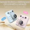 Kids Instantly Print Camera With 1Roll Thermals Paper For Creative Photography Featuring Clear Imaging Filter Effects