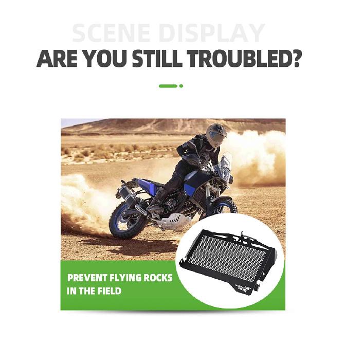 2023 For YAMAHA Tenere 700 Tenere700 Rally T7 2019 - 2021 2022 Motorcycle Accessories Radiator Grille Guard Protector Cover