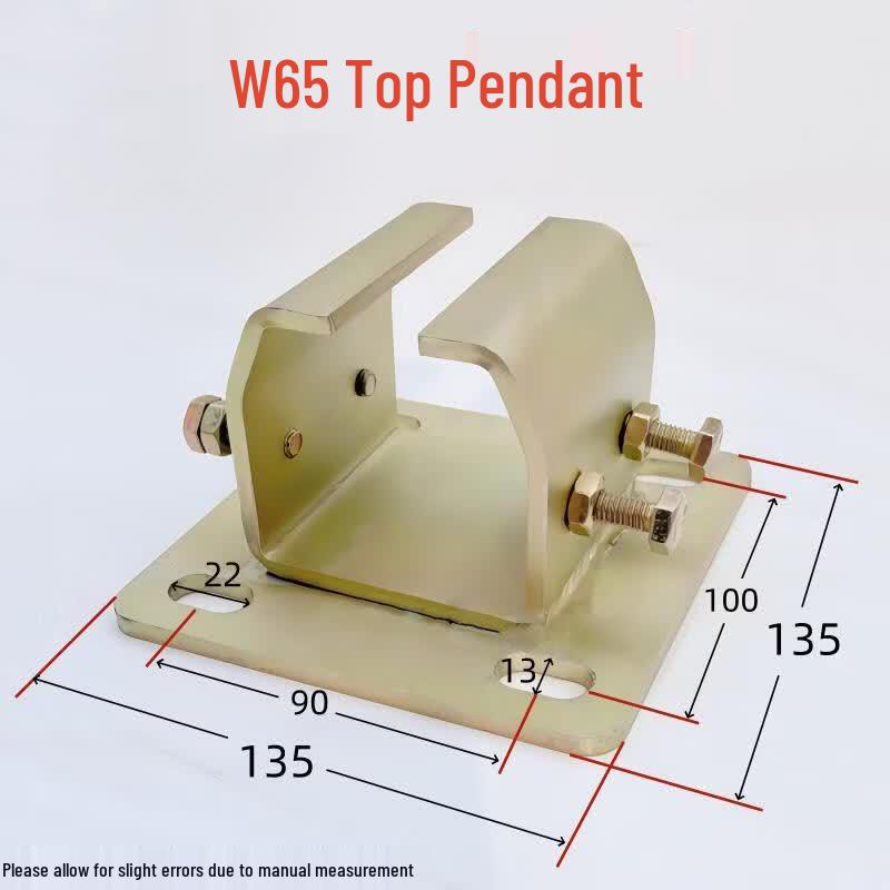 

Heavy-Duty Sliding Track Pulley with W65 Top Hanger