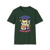 Unisex Softstyle T-Shirt Cream Kitten Funny Clawifornia Streets Sushi Beats