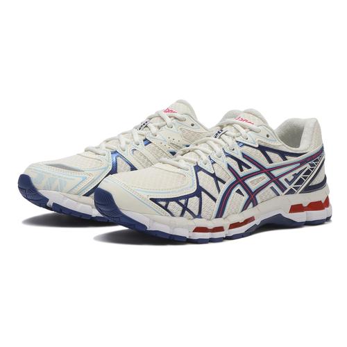 

Asics Gel-Kayano 20 Cream White Blue Red 1203A388-101 Men s Size EU 36 білий
