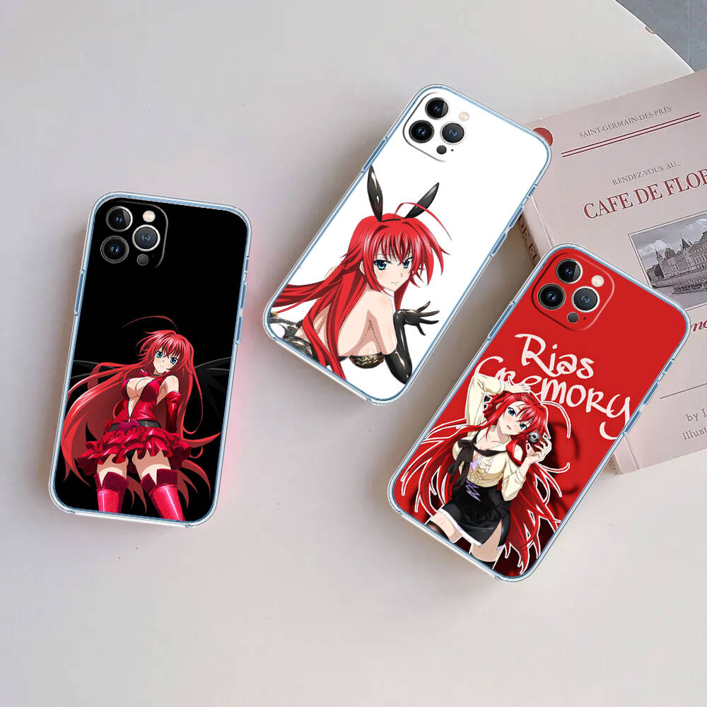 Rias Gremory Case for Motorola G10 G20 G04 E30 E40 E22 E20 E13 E15 G22 G23 G05 G75 G35 G55 E22S E7 G6 G7 G8 G9 Plus Power Play