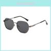 Geometric Metal Square Sunglasses For Women Men Uv400 Fashion Outdoor Travel