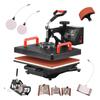 Multifunctional 8 In 1 Heat Press Machine 360 Degrees  Rotatable Hot Transfer Sublimation Digital Pressing