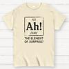 Ah! The Element of Surprise Cotton Summer Casual Cool Loose T-Shirt