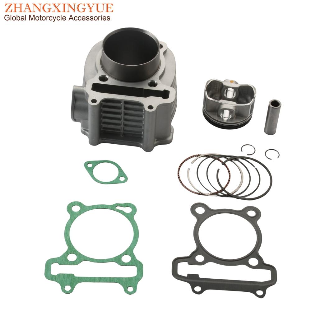 Scooter 62.5mm Big Bore Cylinder Kit For SYM Symphony Sr125 Orbit 125 Jet 4 GR Arab XS 125cc Upgrade 200cc 4 Stroke