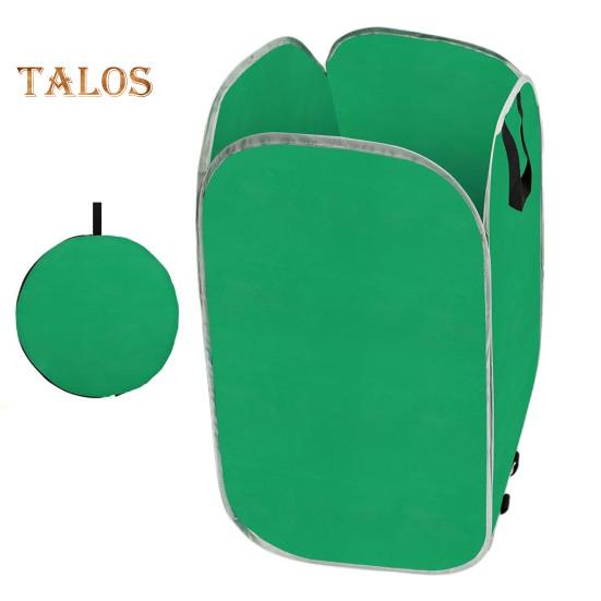 Foldable Leaf Collection Bag Pop-up Garden Waste Bag with Handles Reusable Collapsible Trash Bag with Storage Bag for Yard Lawn Leaves Debris