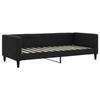 VidaXL Day Bed Black 90x200 Cm Fabric 353985
