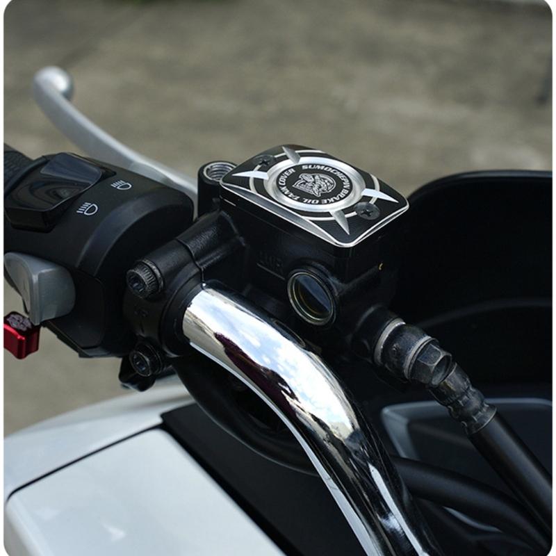 Front Brake Fluid Reservoir Bottle Tanks Caps Cover for PCX125/150/160 UHR150 Motorcycle Accessories