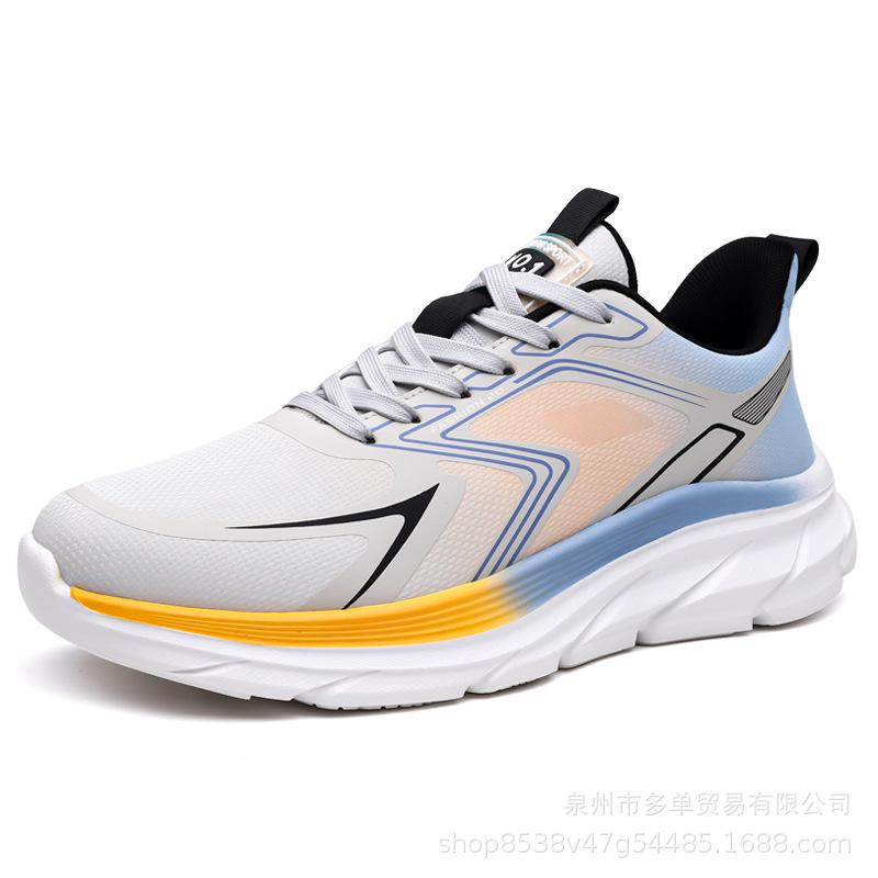 Low-top soft-soled real shock-absorbing rebound sneakers, light and comfortable outdoor running shoes