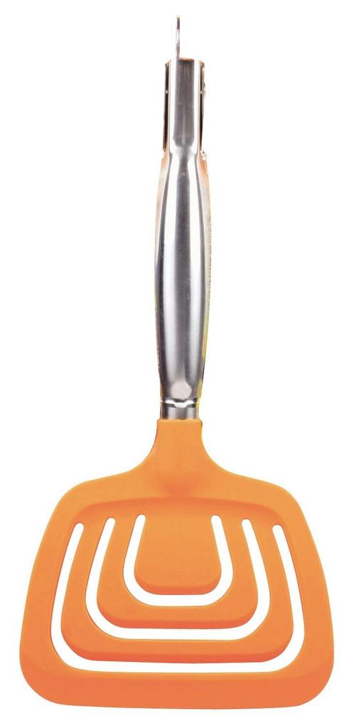 Pearl Metal Fish Tongs Orange Frying Pan Attachment Tool Made In Japan C-8427