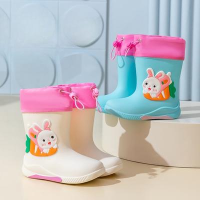 Children's Shoes, Rain Boots, Anti-slip Soft Soles, Boys' Girls' Baby and Toddler Shoes