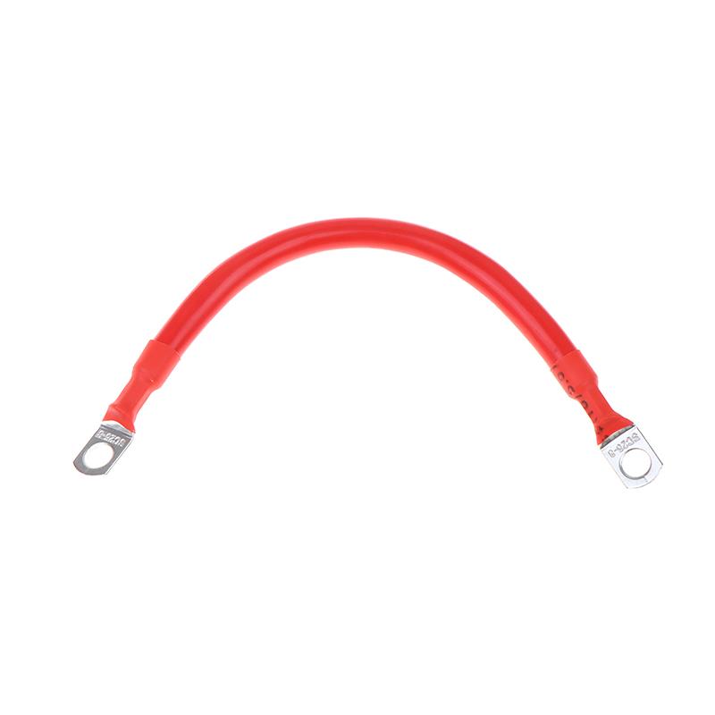 Battery Connect Inverter Cable Silicone Cable With Lug Cable Soft Terminal Wire Black Red M6 M8 M10 9Awg 7Awg 5Awg 4Awg 2Awg