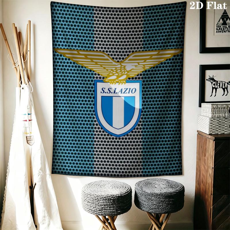 Lazio Wall Tapestry Aesthetic Wall Hanging Printed Fabric Blanket Decorative Tapestries for Bedroom Living Room Home Decor