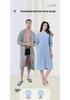 Women's Water-Absorbent, Lint-Free Bathrobe & Nightgown Style Pajamas - Versatile for Home or Outdoors
