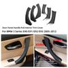 6PCS Interior Door Handle Protective Cover For BMW 3 Series E90 325i 328i 335i