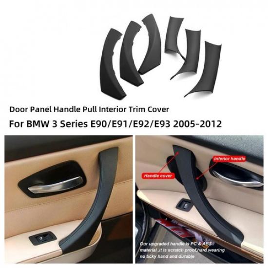 

6PCS Interior Door Handle Protective Cover For BMW 3 Series E90 325i 328i 335i