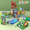 Jolly Baby Stoffbuch, koreanische Version, 2 Bände, koreanisches Kinderspielzeug