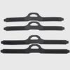 1Pair Scubas Diving Snorkeling Swim Fin Strap Fin Replacement Buckle Strap Adjustable Underwater Fin Buckle Strap