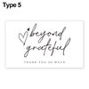 30Pcs Greeting Tags Thank You For Your Order Kraft Paper Card For Small Business DIY Crafts Gift Decoration Card Online Retail