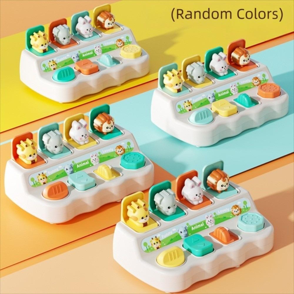 Montessori Interactive Pop-up Switch Box Learning Infant Toys  Children