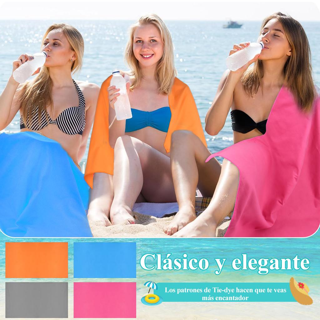 100% Cotton Velour Towels, Large Soft And Absorbent Cotton Towels, Assorted Striped Colors