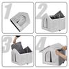 Outdoor Cat House All Season Waterproof Elevated Base Summer Heat Insulation Winter Warm Shelter For Stray Cats Small Dogs