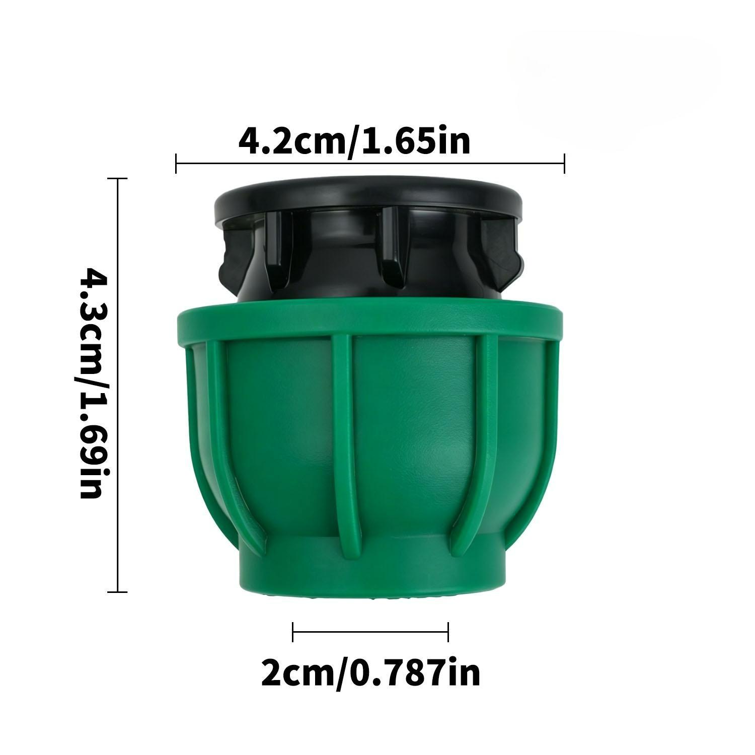 10/1PCS Straight Elbow Tee Pipe Connectors PVC PE Tube Quick-connect Locking Agriculture Irrigation Garden Water Pipe Connector (as the picture,1PC)