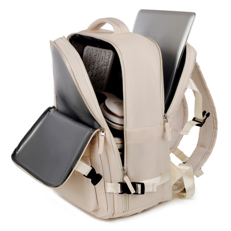 Customizable Men's Backpack: Large-Capacity Travel Bag, Business Laptop Bag, Portable Student Luggage